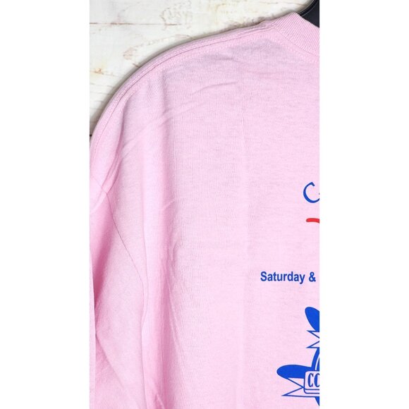 2019 Cape Cod Yarmouth Country Festival Pink Crew Neck T-Shirt | Gildan Ultra - Picture 11 of 12